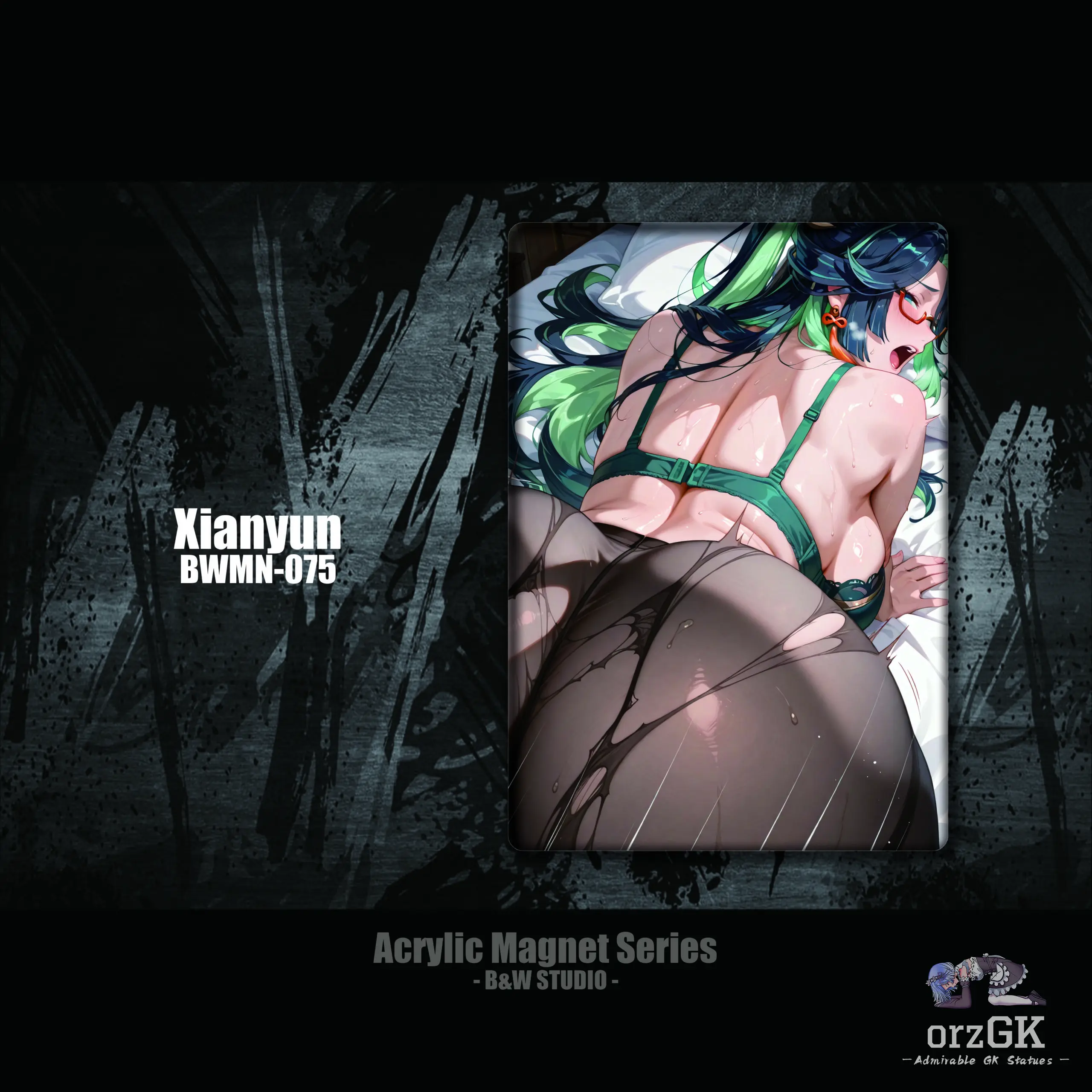 B&W Studio – Acrylic Fridge Magnet Xianyun BWMN-075 Genshin Impact — Genshin Impact · B&W Studio