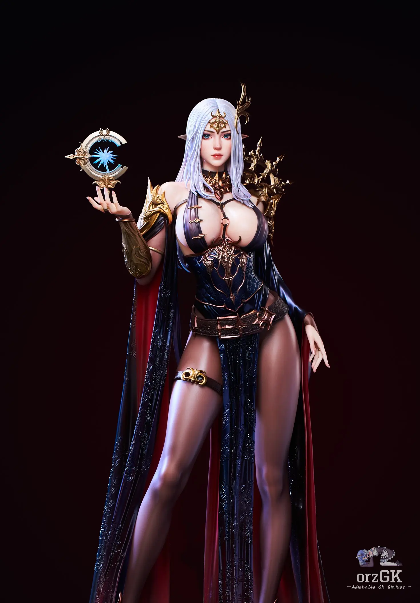 TriEagles Studio – EVO Myth Series Astral Dark Elf Ayla 1/4 Statue (Licensed) — Artist design · TriEagles Studio