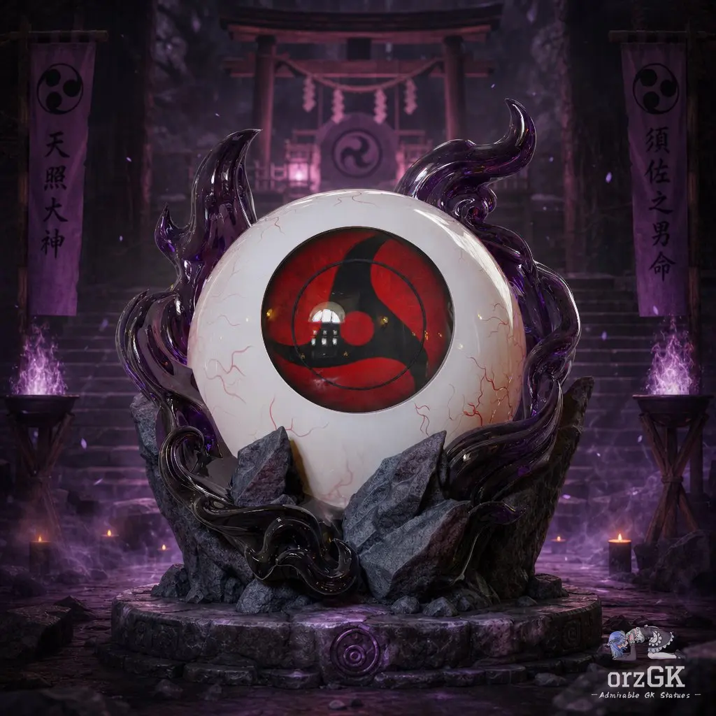 M Studio – Mangekyo Sharingan Series #01 Amaterasu Naruto — Naruto · M Studio