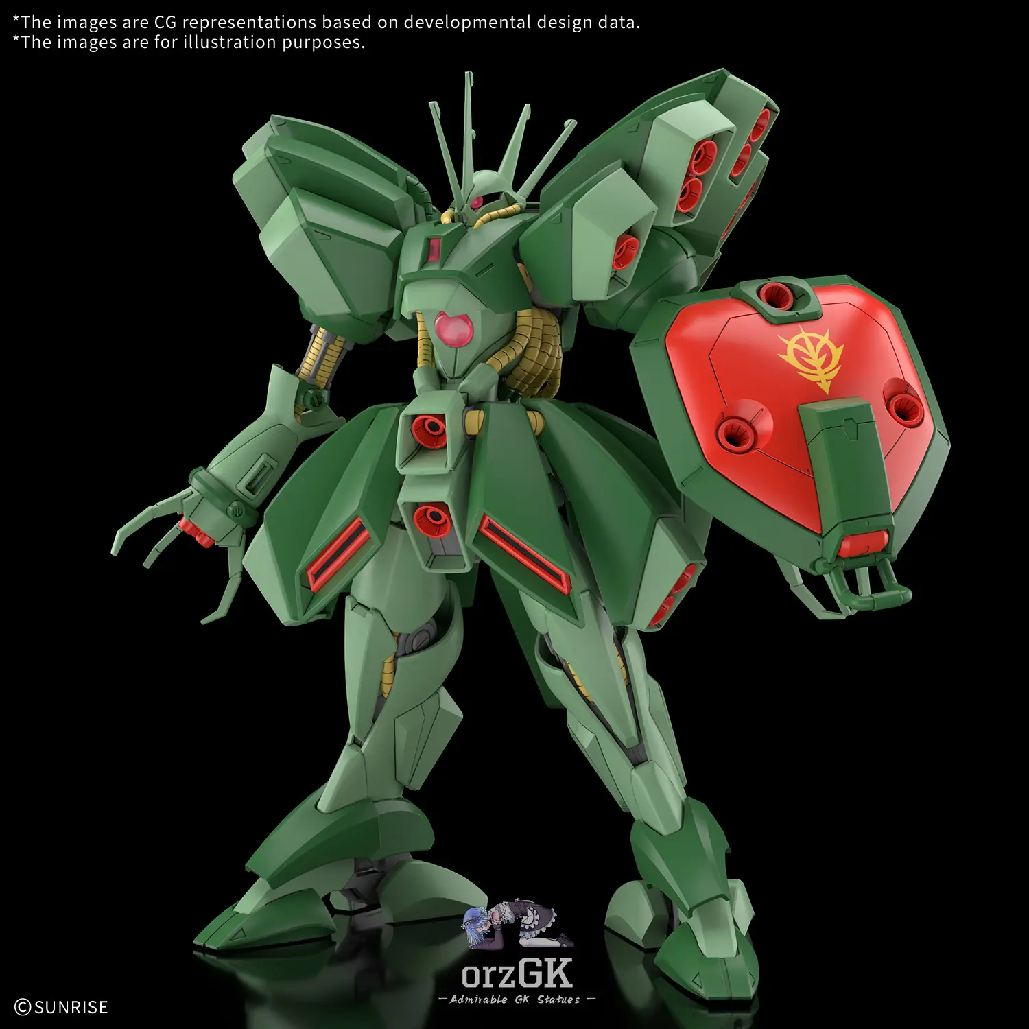 BANDAI SPIRITS – HG 1/144 HAMMA-HAMMA (Licensed) — HGUC, HG · BANDAI SPIRITS