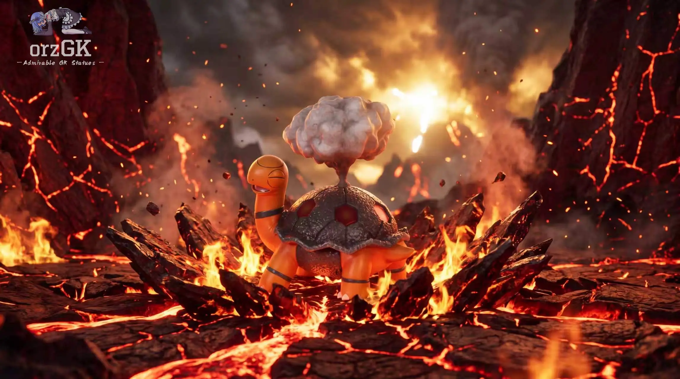 Wonder Studio – Torkoal Pokémon — Pokémon · Wonder Studio