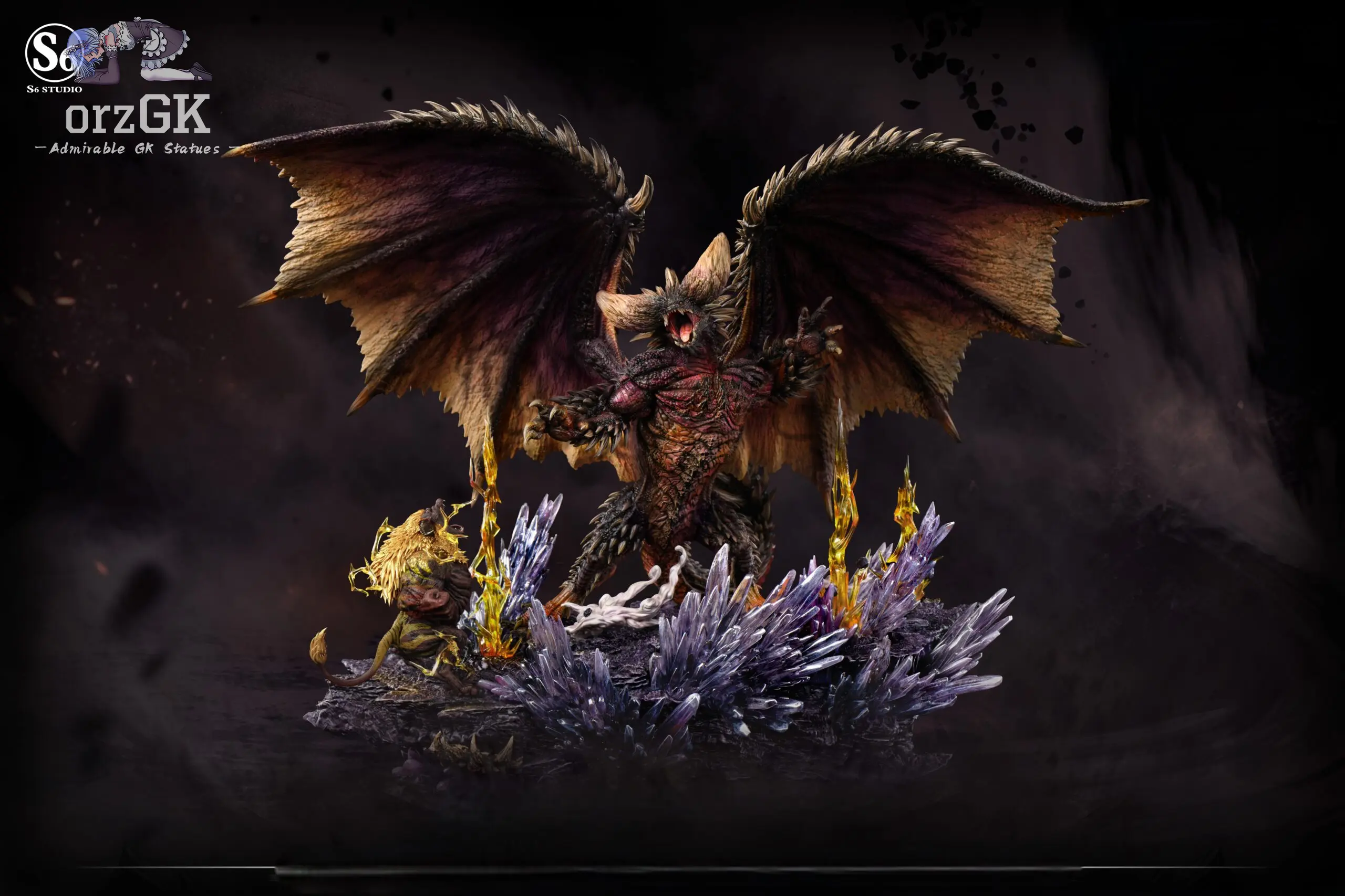 S6 Studio – Nergigante X Rajang Monster Hunter — Monster Hunter · S6 Studio