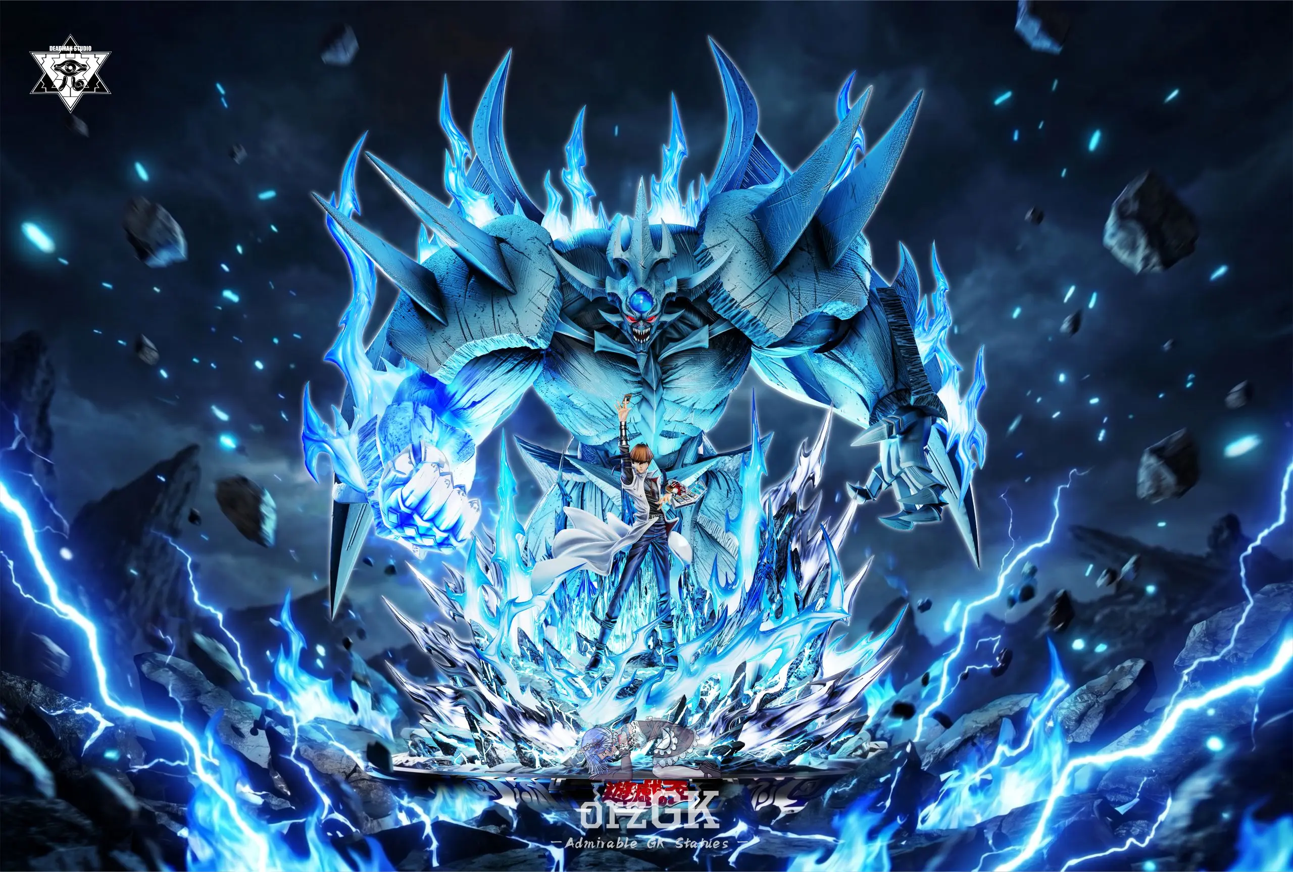Deadman Studio – Graduation-level collection statue 002: Obelisk the Tormentor Yu-Gi-Oh! — Yu-Gi-Oh · Deadman Studio