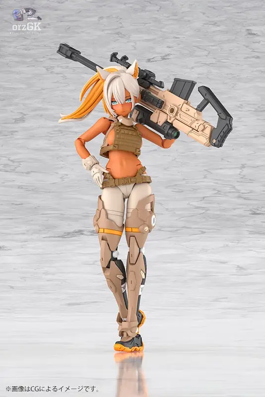Kotobukiya – Megami Device YGGDRASIS SKOLL SHARPSHOOTER TEMPEST 1/1 Plastic Model (Licensed) — Artist design · Kotobukiya