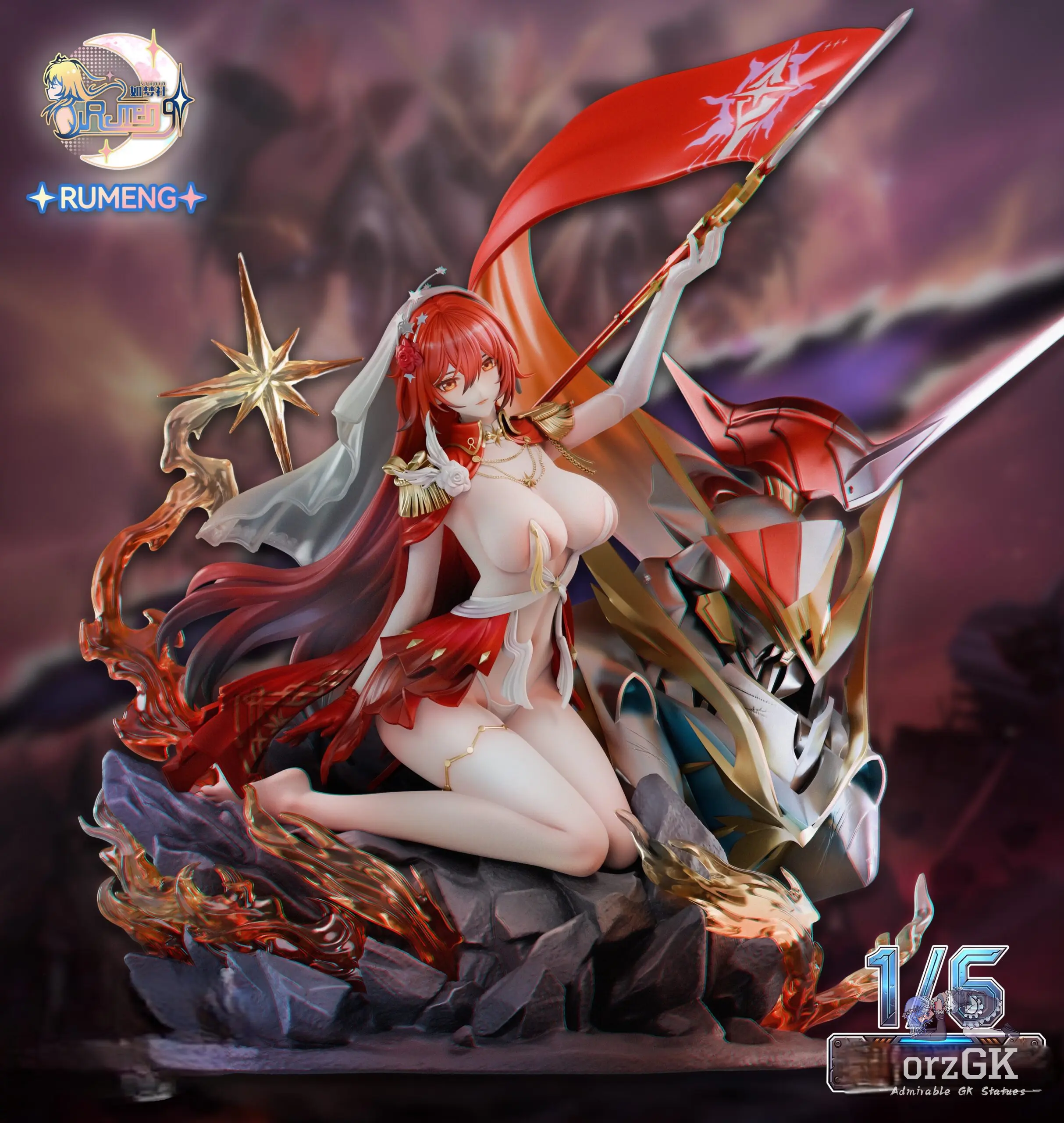 Rumeng Studio – Himeko Nova Honkai: Star Rail — Honkai: Star Rail · Rumeng Studio