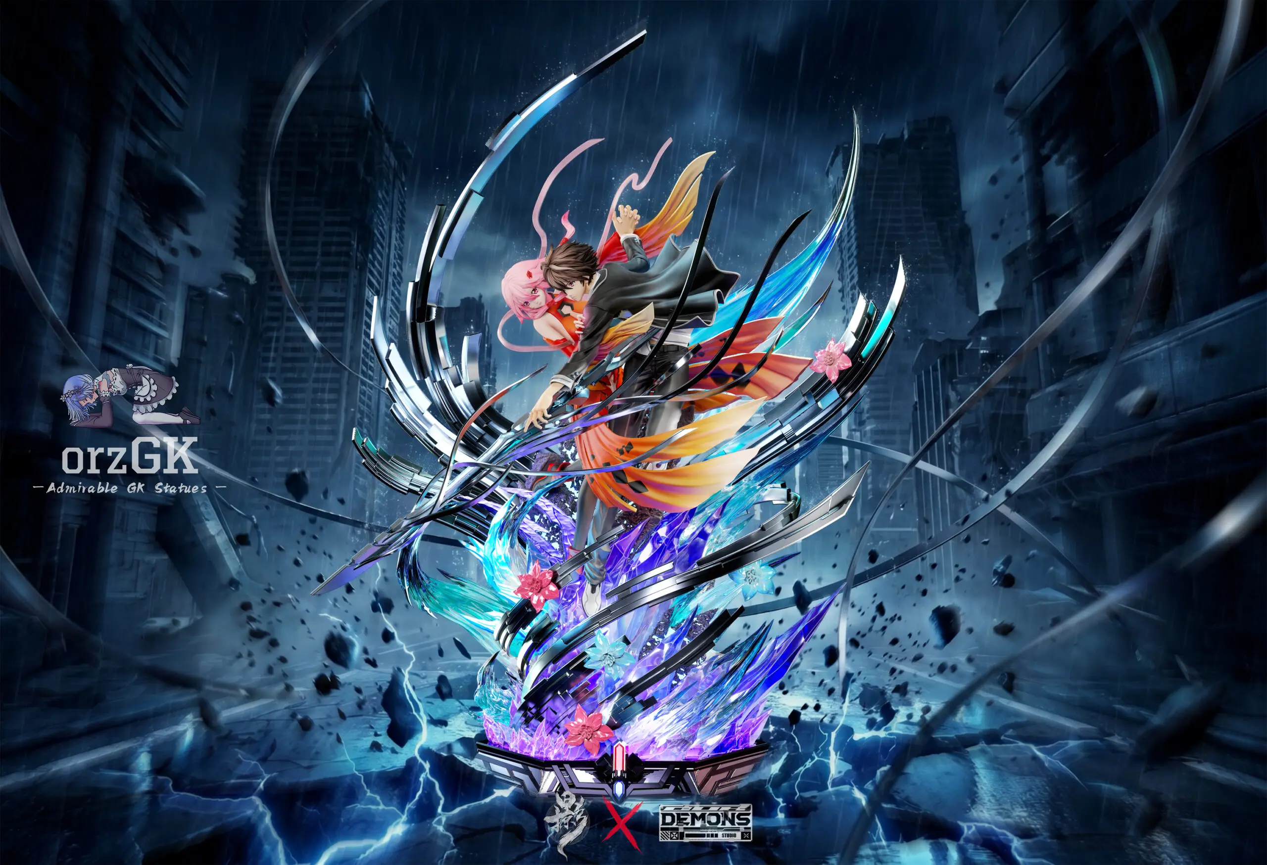 Lue Ying Studio X DEMONS Studio – Inori Yuzuriha X Shu Ouma Guilty Crown — Guilty Crown · Lue Ying Studio X DEMONS Studio